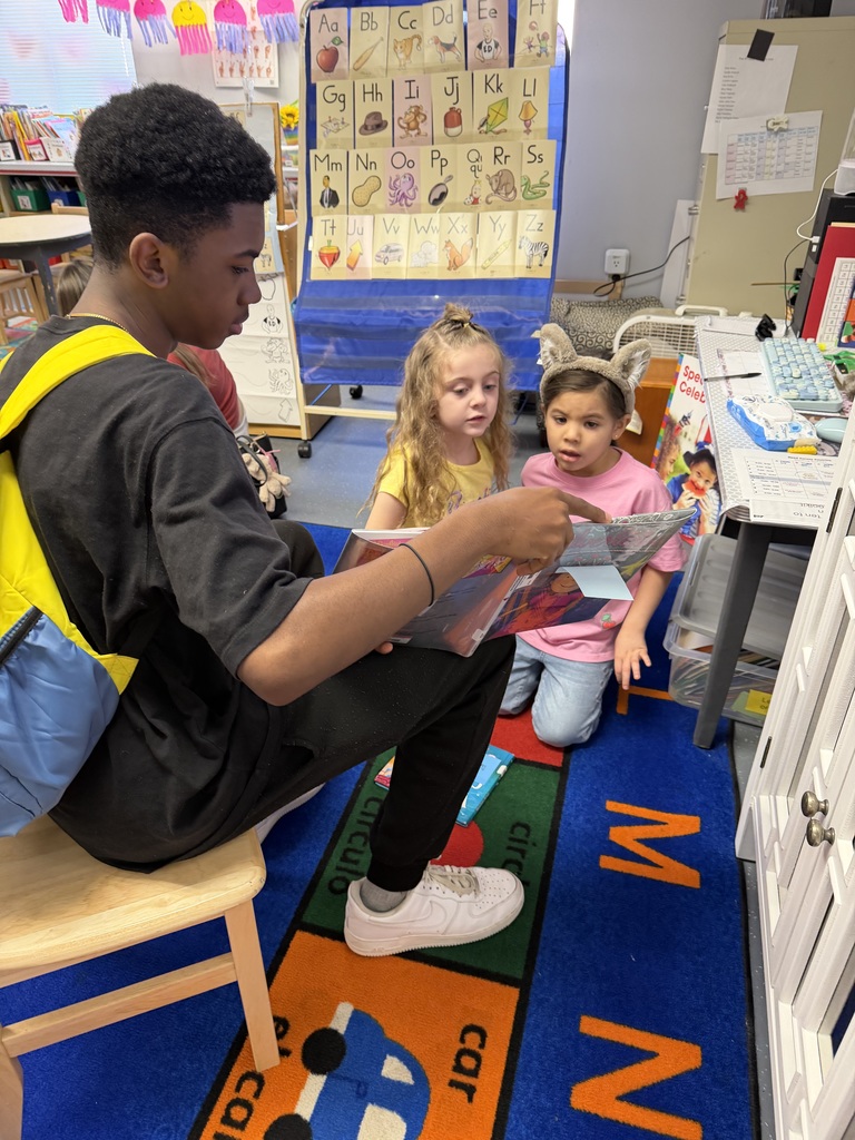 PreK and Seniors Reading Buddies