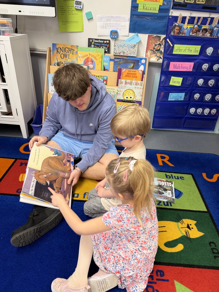 PreK and Seniors Reading Buddies