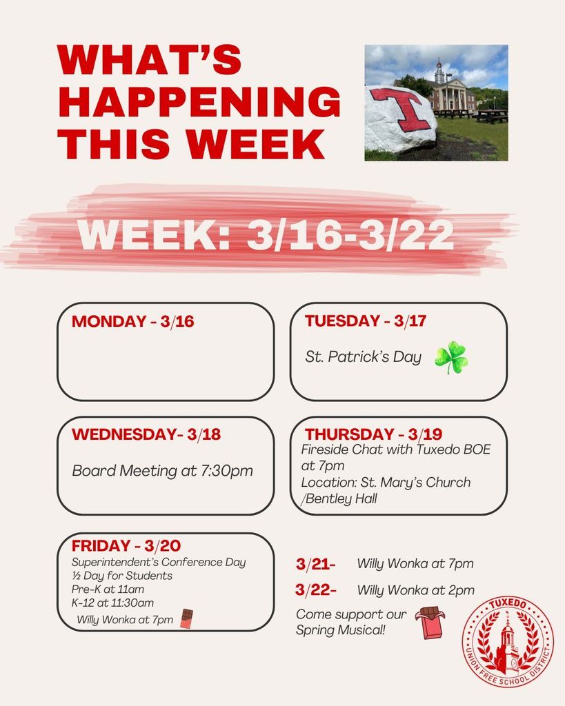 Weekly Schedule