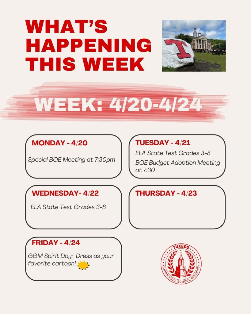 Weekly Schedule