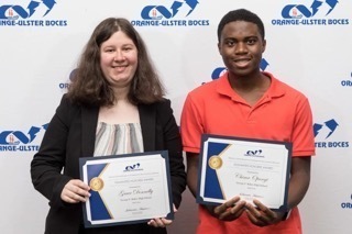 Grace Donnelly and Chima Oparaji