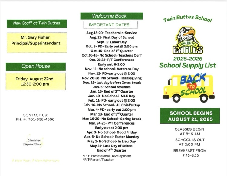 School Supply List 