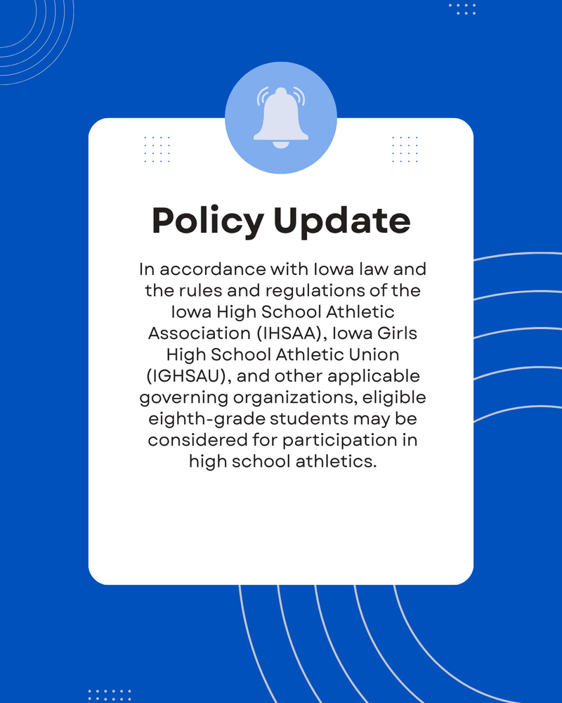 Policy update
