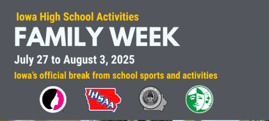 The Unified Activity Federation (Iowa High School Athletic Association, Iowa Girls High School Athletic Union, Iowa High School Music Association, and Iowa High School Speech Association) Non-Contact Period for the summer of 2025 will be Sunday, July 27, 2025, through Sunday, August 4, 2025. During this time, there will be no Activities in the Twin Cedars Community School District to include camps, clinics, workouts, strength and conditioning, lessons, meetings, etc.