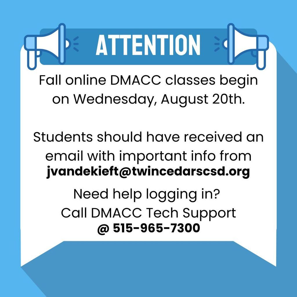 Copy of DMACC Start Date Announcement