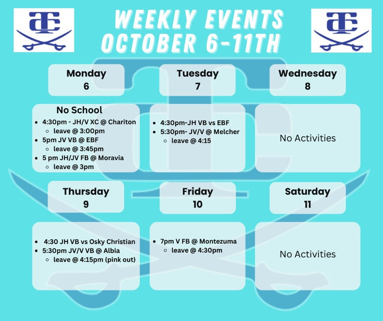 weekly events 