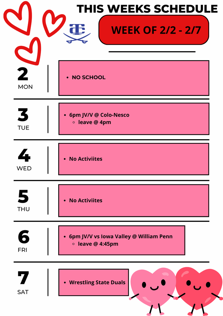Black and White Simple Weekly Schedule Flyer (3)