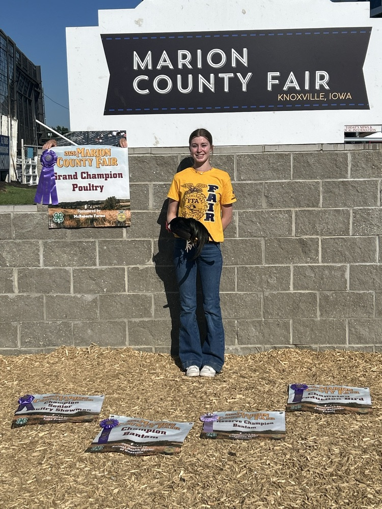 Sage and her banners 