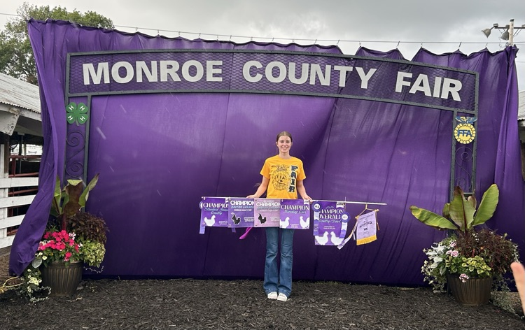 Sage and her banners