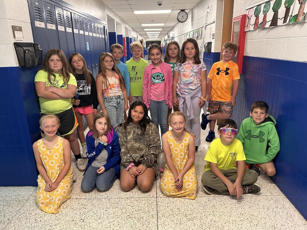 Neon Day-4th grade