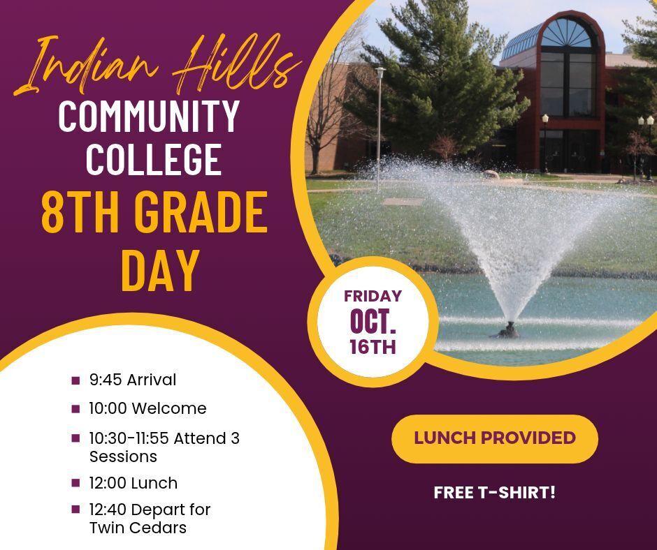 8th Grade Day at Indian Hills