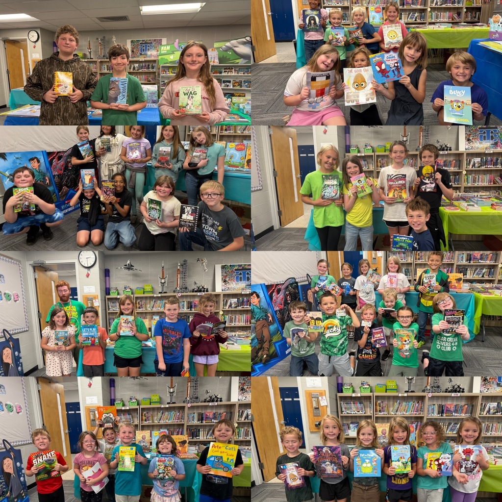 students with books