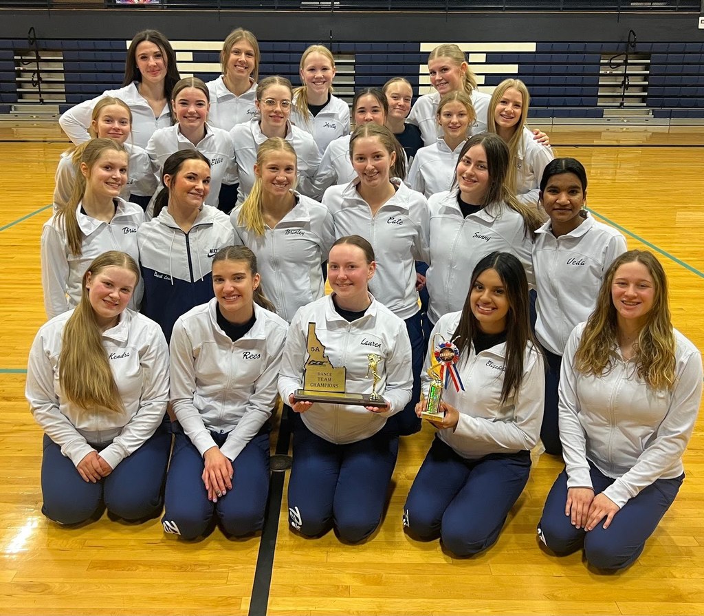TFHS District Champoins in Dance and Wrestiling.