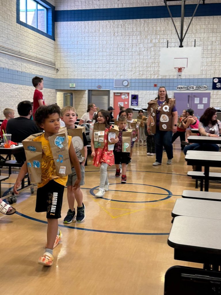 As part of Perrine’s alphabet countdown, Kindergarteners celebrated “L Day” with a fun and festive Letter Parad