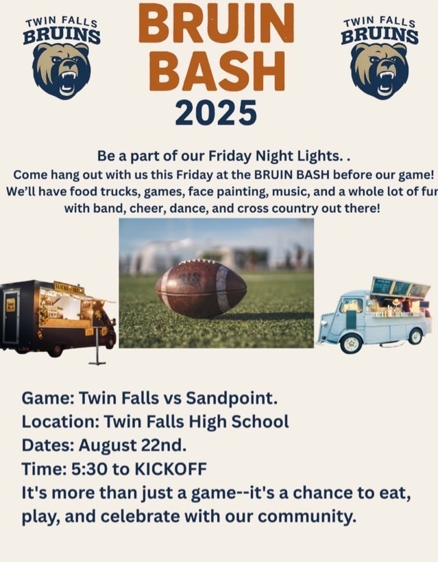 Bruin Bash 2025 August 22nd at 5:30 p.m.