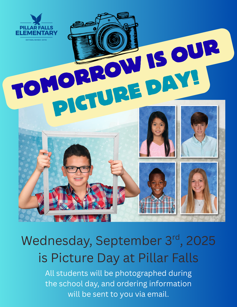 student portraits and information on student picture day.  