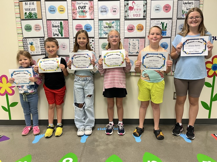 students of the week