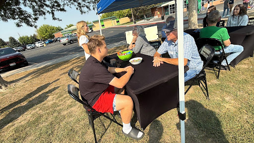 Grandparents day at Robert Stuart