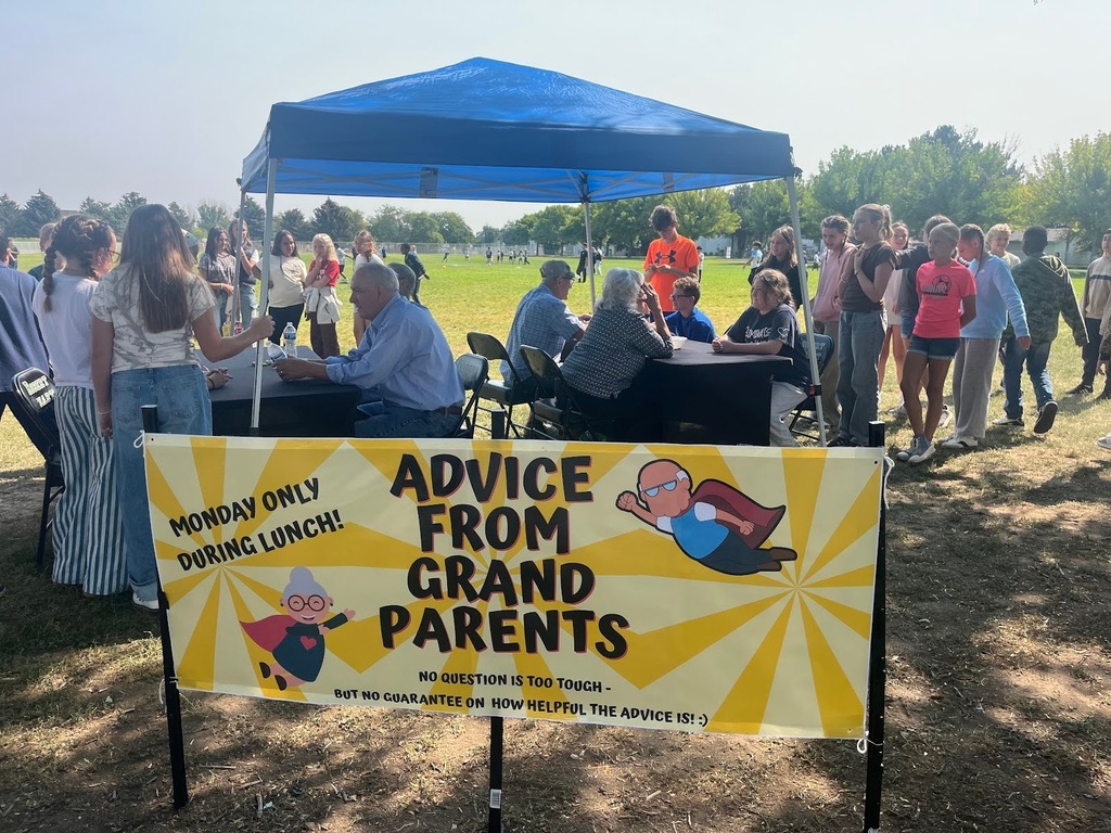 Grandparents day at Robert Stuart