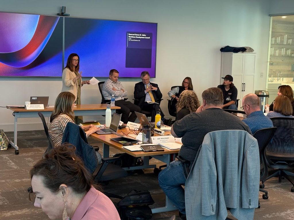 Workforce developent council meeting at chobani.