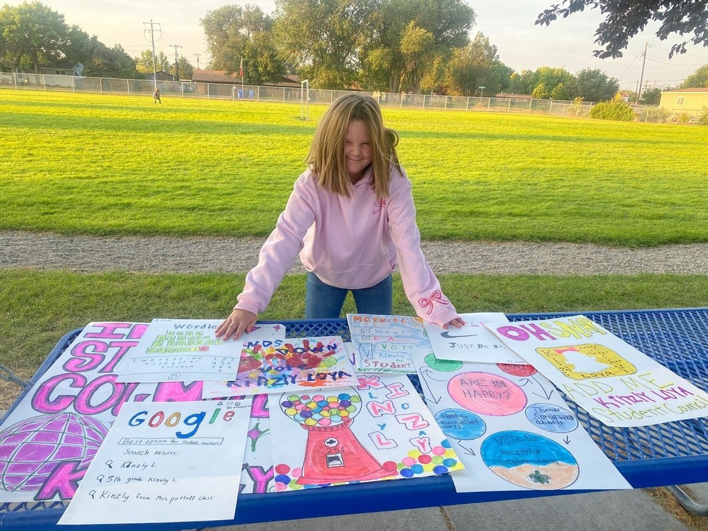 Posters for student council elevtion.