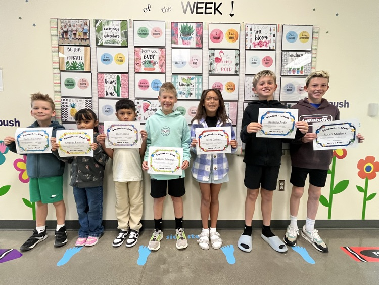 students of the week