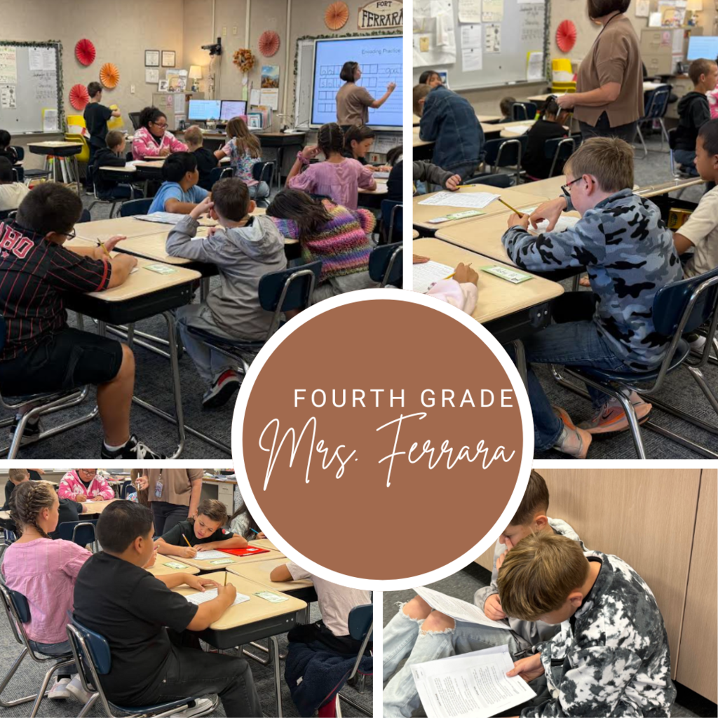 A teacher teaching in the classroom