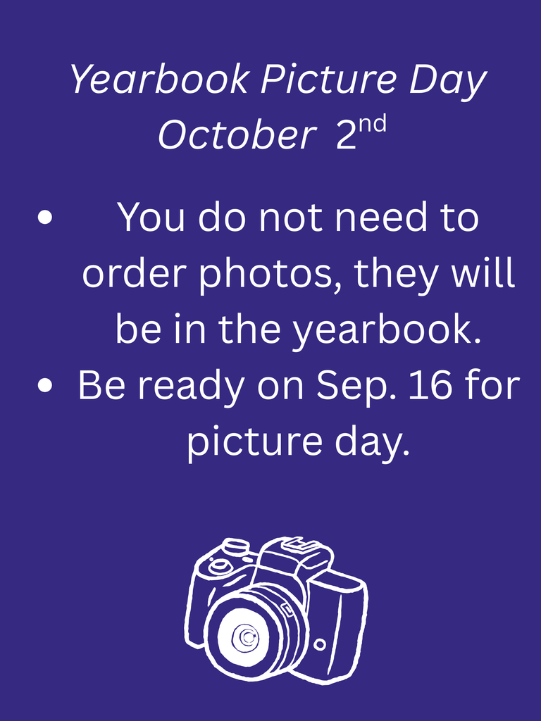 Picture day, October 2nd.