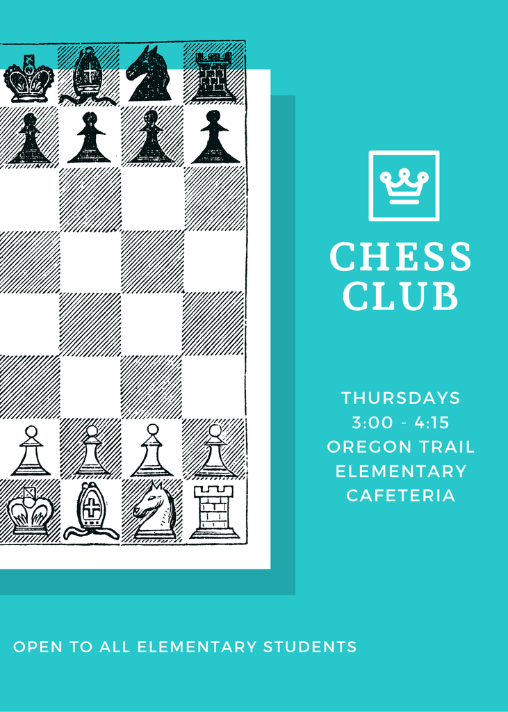 Chess Club Flyer