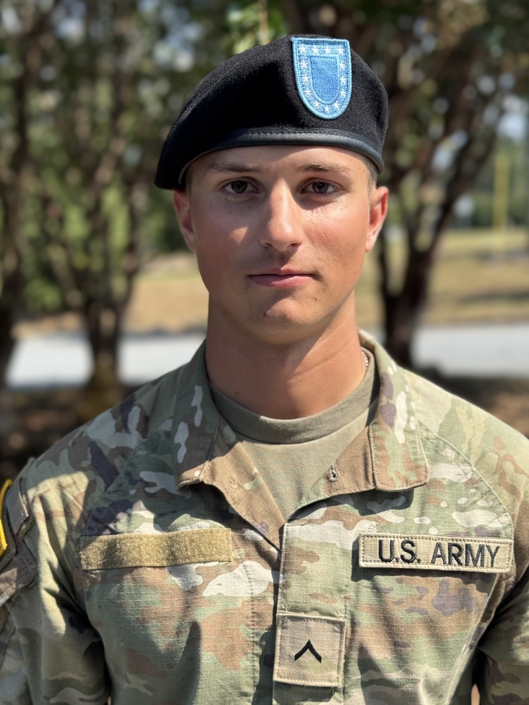 🎓 Alumni Spotlight 🎖️ Please join us in congratulating Bryant Anderson, a proud 2025 graduate of Canyon Ridge High School, who has taken a bold step in service to our country. Bryant recently completed Army Basic Training at Fort Benning, Georgia and is now officially a member of the Idaho Army National Guard! 🇺🇸 We are incredibly proud of his dedication, courage, and commitment to serving our nation. Way to go, Bryant! 👏💪 #CRHSAlumni #ProudRiverhawk #ArmyStrong #NationalGuard #FortBenning