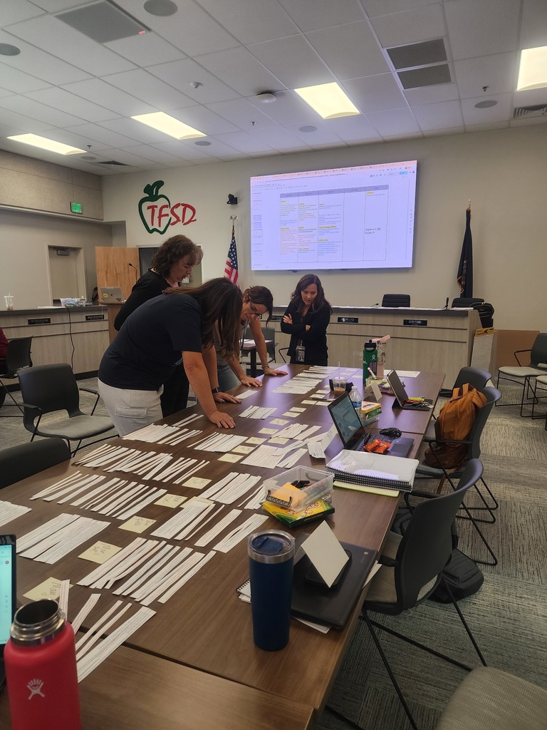 Curriculum mapping with seconday teachers