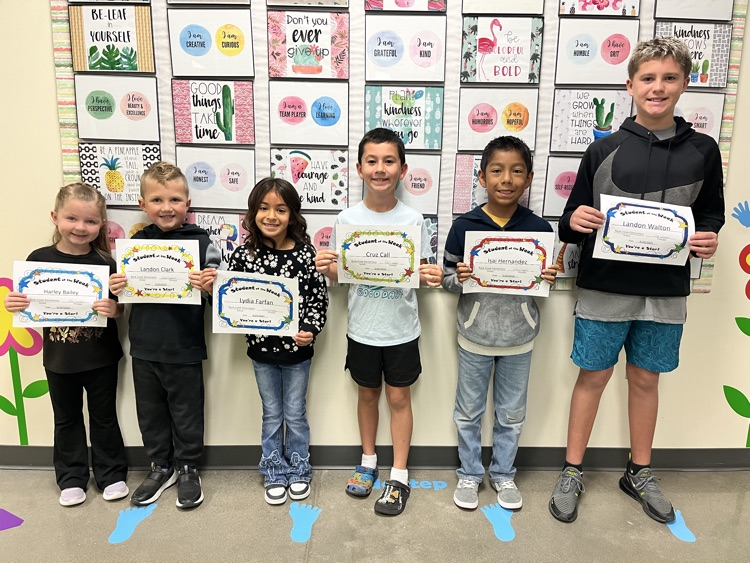 students of the week