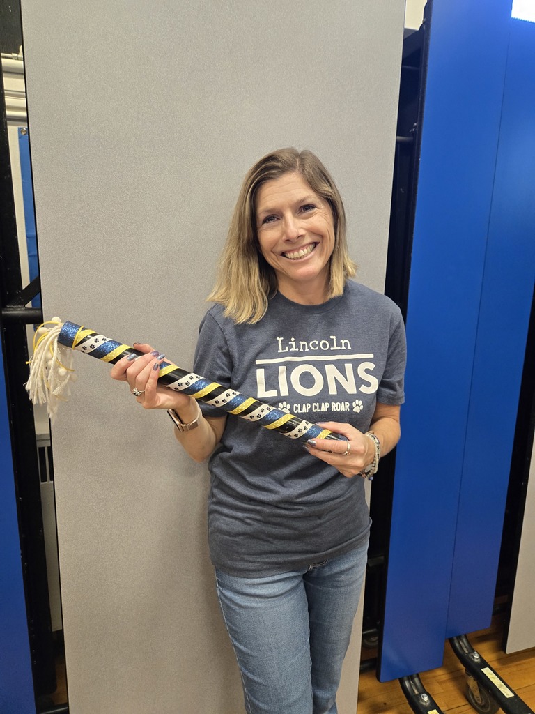 2nd Grade Spirit Stick winner! 