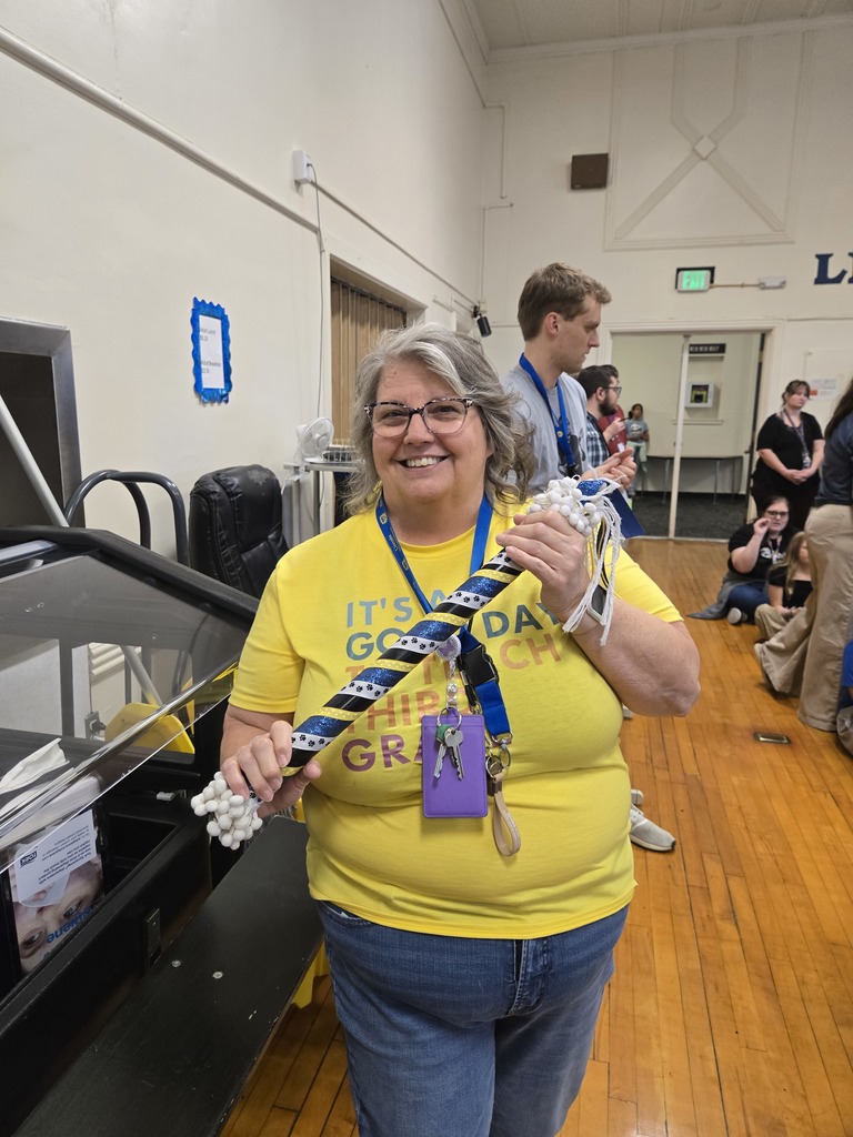 3rd grade Spirit Stick winner! 