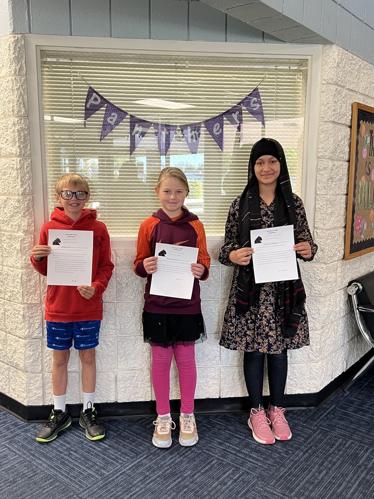 5th grade award winners