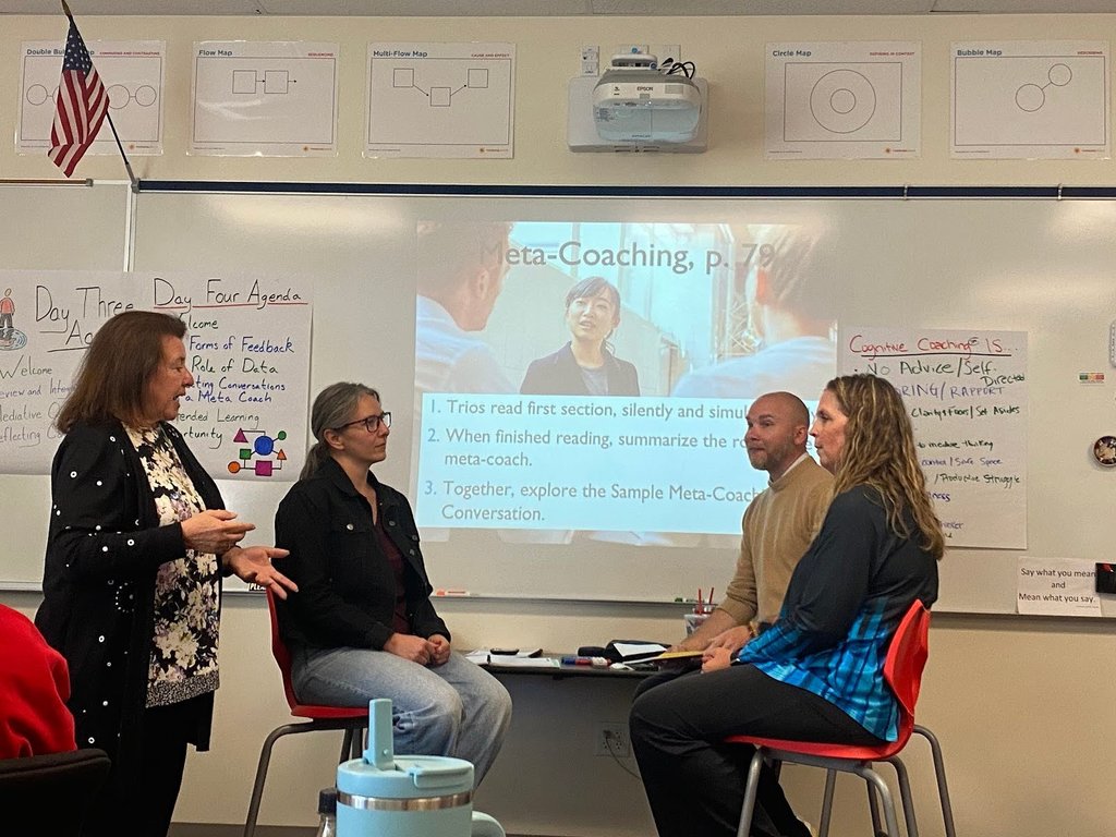 Cognitive Coaching Training at SHMS presenters.