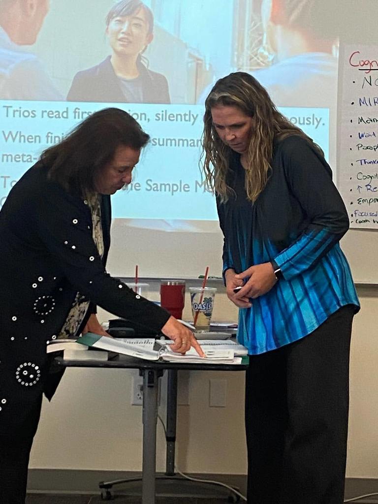 Cognitive Coaching Training at SHMS presenters.