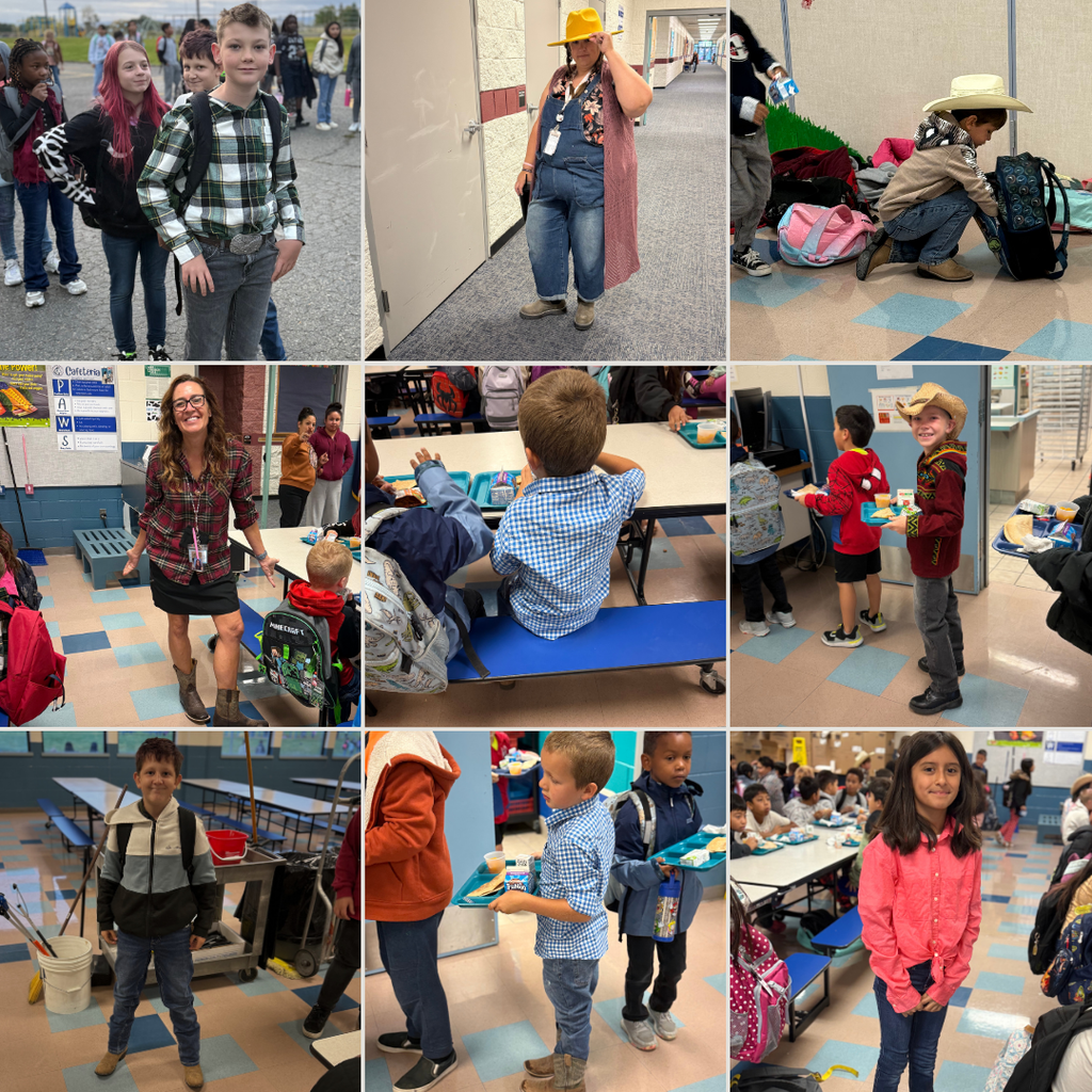 Western Day - students and staff members dressed up!