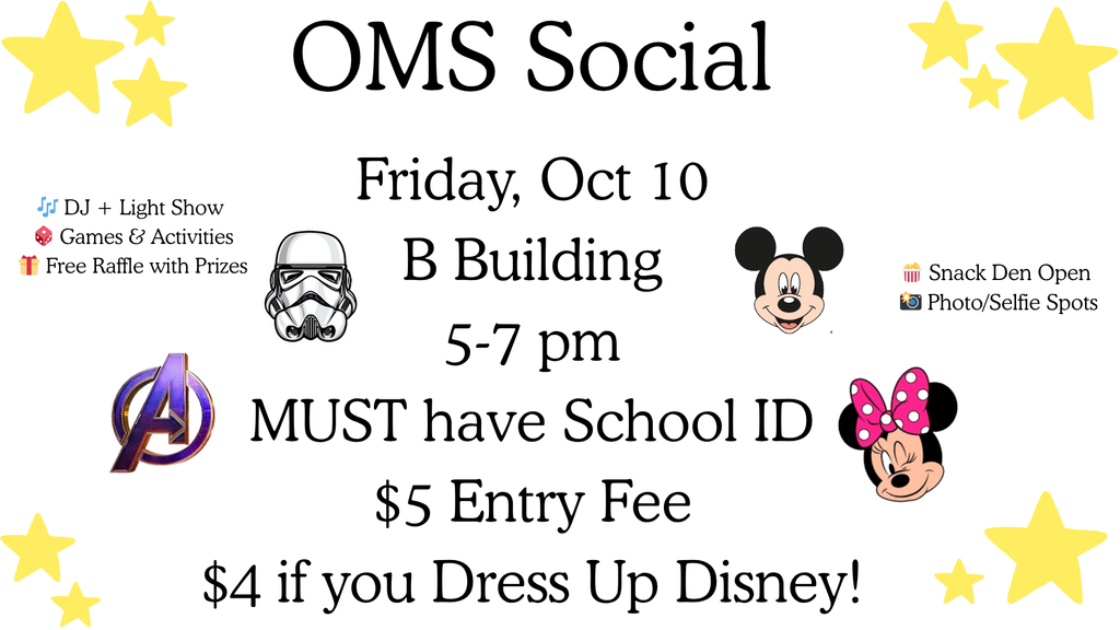 Flyer for school dance