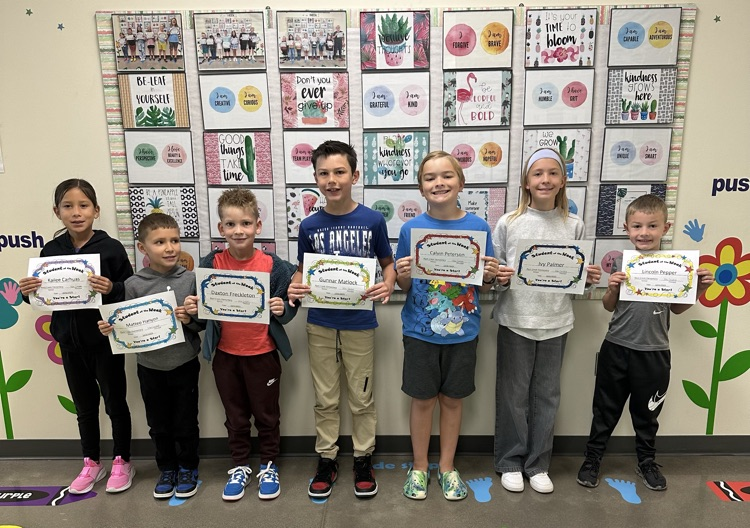 students of the week