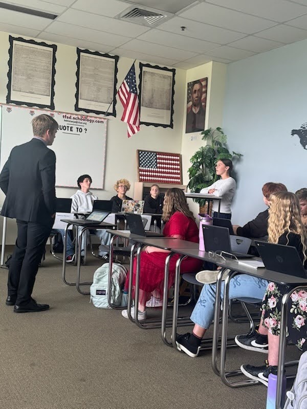 Christopher Columbus jury trial in Mr. Belliston's DC US History Class.