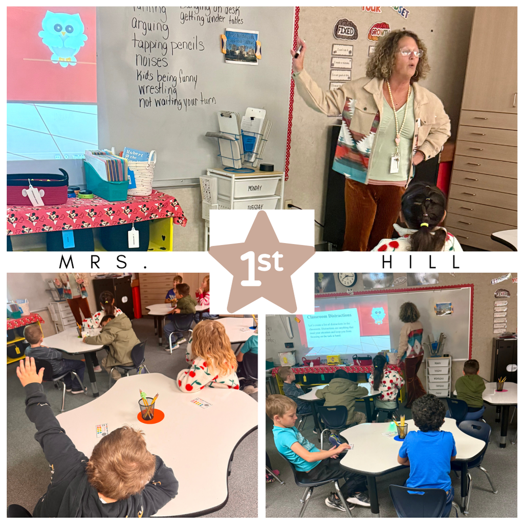 Teacher teaching in classrooms