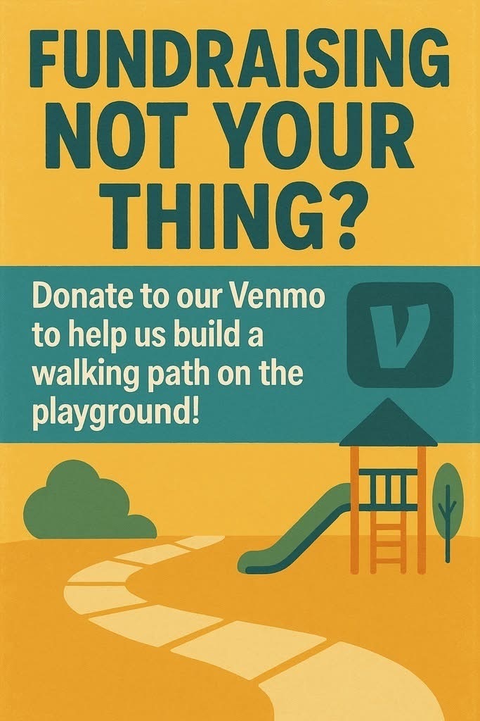 venmo information for walking path donations