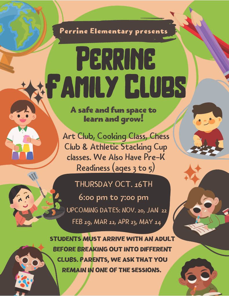 Perrine October Family Club Night