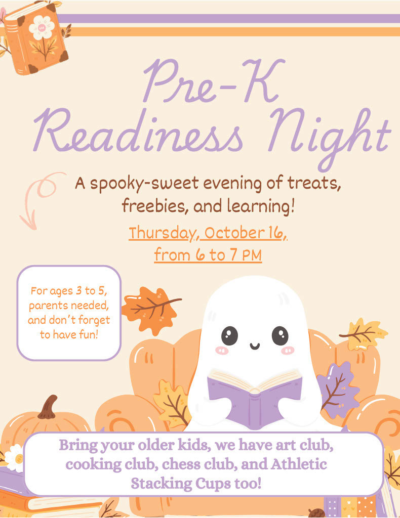 October PreK Readiness