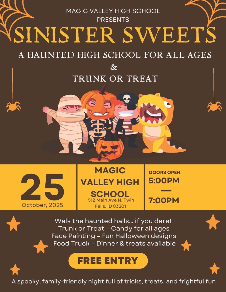 MVHS SINISTER SWEETS