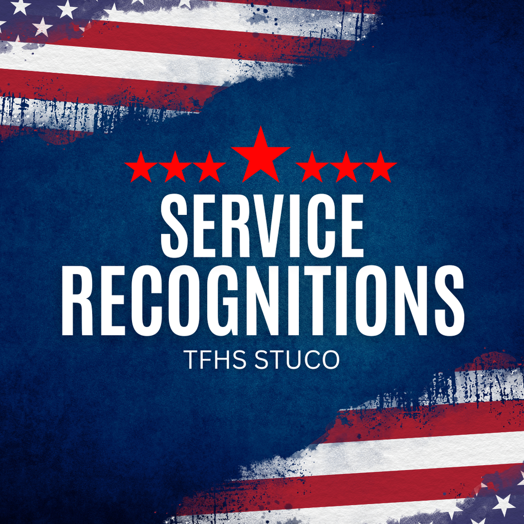 Service Recognitions TFHS Stuco