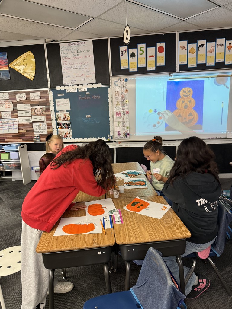 Hard at work having some fun! 