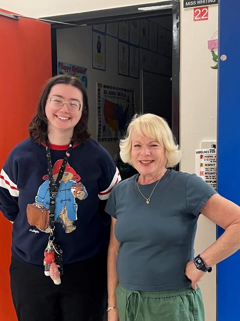 Students at sawtooth elementary celebrating literacy and reading.