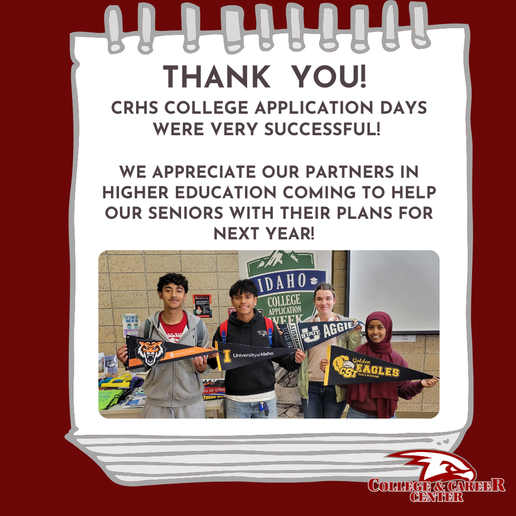 CRHS College Application Days! (1)